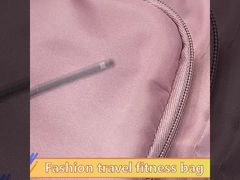Versatile Women's Travel & Gym Bag - Chic Pink, Multi-Functional Organizer with Large Capacity, Adju
