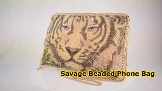 Bubbles & Bliss Crossbody Handbag Baeded phone bag Savage Crossbody Handbag