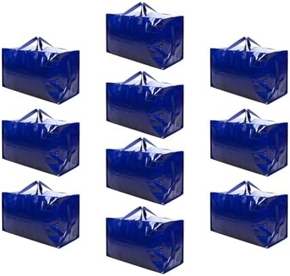 VENO 8 Pack Moving Bags, Moving Supplies, Moving Boxes, College Packing Storage Boxes With Lids Alternative, Heavy Duty