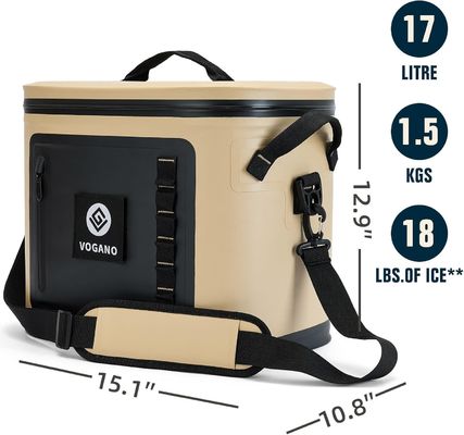 Multi Scenario Waterproof Cooler Bag Featuring Leak Proof TPU Construction 24 Hour Ice Retention and Comfortable Adjustable Straps for Versatile