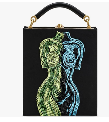 Women's Book Shape Clutch Bag