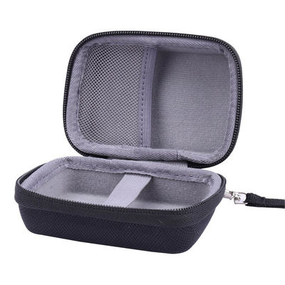 Eva Molded Case EVA Protective Case Including Zipper 3 Gray Zipper Metal Puller Protective Gear for Electronic Instruments and Accessories