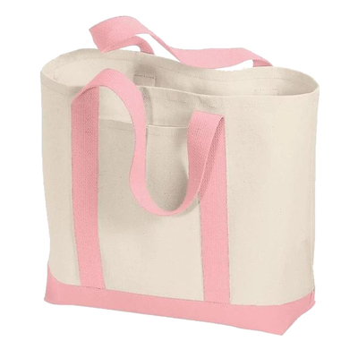 Recycle Plain Organic Cotton Canvas Tote Bag Reusable Custom Printed With Logo