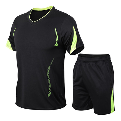 Men'S Summer Running Sports Wear Garments Short Sleeve T Shirt 5 Minutes Quick Drying