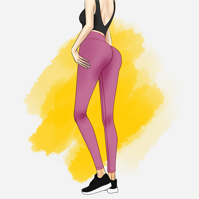 Pants Female Peach Fitness Womens Yoga Suit Tight Height Waist Stretch Bottom Running