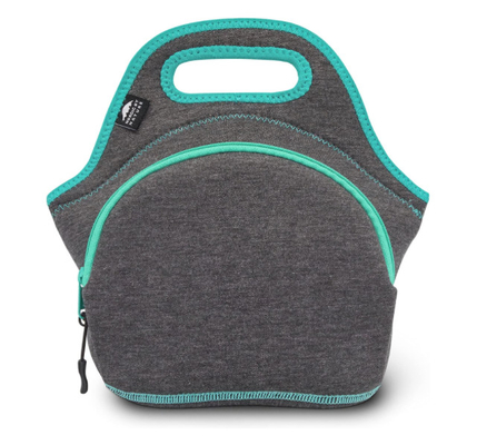 Gourmet Getaway Soft Neoprene Lunch Tote Bag Insulated  Lightweight Reusable