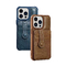 IPhone 13 Pro Max Compatible Vegan Leather Phone Case Slim Premium Classic Luxury Elegant Thin Cover