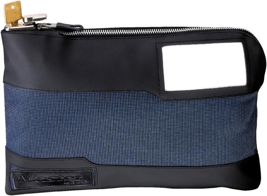 HOT Money Bag with Lock, Lockable Bank Bag, Money Bag for Cash, Waterproof Bag for Cash With Zipper, for Cash, Cellphone