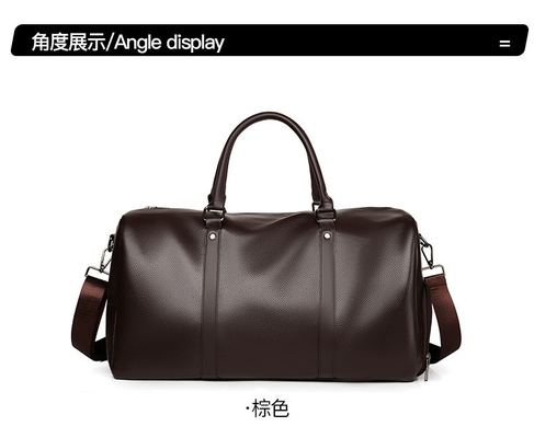 Travel Bag Waterproof PU Leather Material for Corporate Professionals