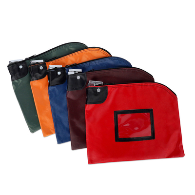 LAMINATED NYLON LOCKING DEPOSIT BAGS - 10W X 8H - READY TO SHIP