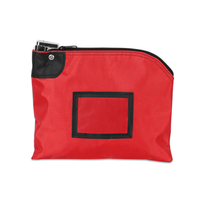 LAMINATED NYLON LOCKING DEPOSIT BAGS - 10W X 8H - READY TO SHIP