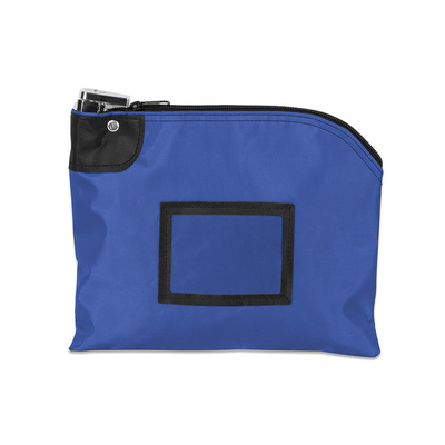 LAMINATED NYLON LOCKING DEPOSIT BAGS - 10W X 8H - READY TO SHIP