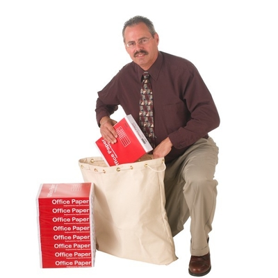 COTTON CANVAS LARGE CAPACITY WEAR-RESISTANT POST OFFICE MAIL BAG CANVAS BAG - STOCK - CUSTOMIZABLE