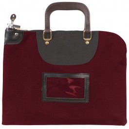 FIREPROOF WATERPROOF SOLID COLOR LOCK PURSE HANDBAG - STOCK - CUSTOMIZABLE