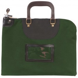 FIREPROOF WATERPROOF SOLID COLOR LOCK PURSE HANDBAG - STOCK - CUSTOMIZABLE
