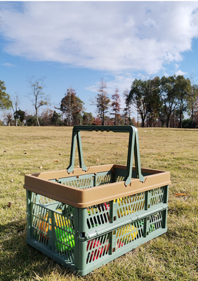 FOLDABLE PICNIC BASKET SUPERMARKET SHOPPING BASKET SHOPPING BASKET HAND BASKET TRUNK STORAGE BASKET