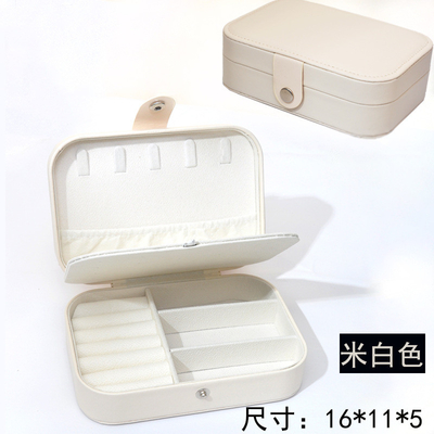 JEWELRY STORAGE BOX EUROPEAN JEWELRY LARGE CAPACITY RING STORAGE GIFT BOX INNER PACKING JEWELRY BOX