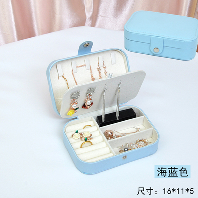 JEWELRY STORAGE BOX EUROPEAN JEWELRY LARGE CAPACITY RING STORAGE GIFT BOX INNER PACKING JEWELRY BOX