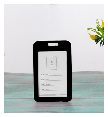 TRANSPARENT CARD HOLDER WORK CARD LANYARD RICE CARD NAME TAG CAMPUS CARD STUDENT BUS SCHOOL CARD HOLDER ACCESS CARD