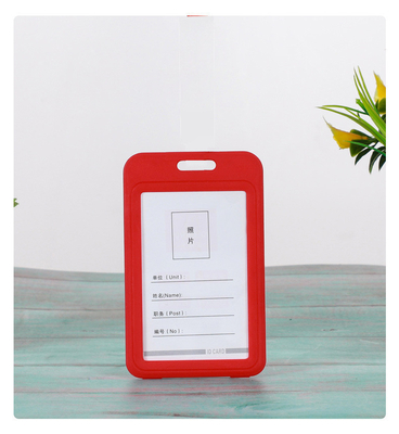 TRANSPARENT CARD HOLDER WORK CARD LANYARD RICE CARD NAME TAG CAMPUS CARD STUDENT BUS SCHOOL CARD HOLDER ACCESS CARD