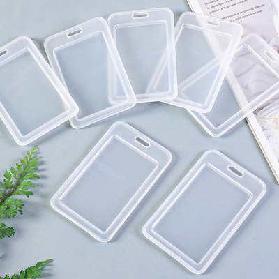 TRANSPARENT CARD HOLDER WORK CARD LANYARD RICE CARD NAME TAG CAMPUS CARD STUDENT BUS SCHOOL CARD HOLDER ACCESS CARD