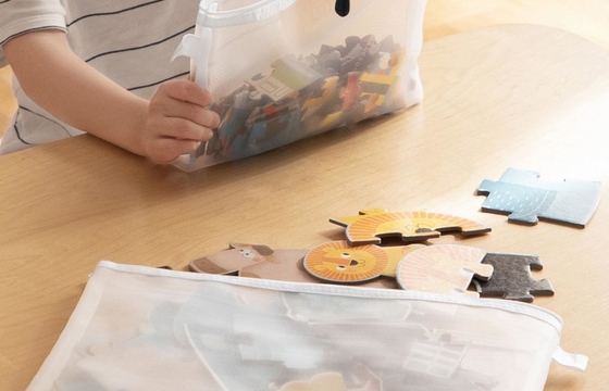 A4 TRANSPARENT PAPER BAG NYLON NET TEST PAPER HOMEWORK THICKENED TEXTBOOK STORAGE BAG PEN BAG STUDENT SUPPLIES