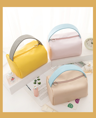 NEW PORTABLE MAKEUP BAG LARGE CAPACITY CANDY COLOR TRAVEL PORTABLE TOILETRY BAG SUNDRIES ORGANIZE MAKEUP STORAGE BAG