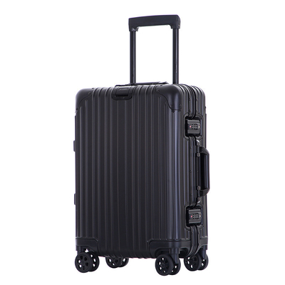 ALL-METAL SUITCASE ALL-ALUMINUM SUITCASE 20-INCH ALUMINUM-MAGNESIUM ALLOY TROLLEY BOX MULTI-WHEEL ALUMINUM FRAME SUITCAS
