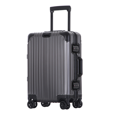 ALL-METAL SUITCASE ALL-ALUMINUM SUITCASE 20-INCH ALUMINUM-MAGNESIUM ALLOY TROLLEY BOX MULTI-WHEEL ALUMINUM FRAME SUITCAS