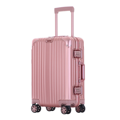 ALL-METAL SUITCASE ALL-ALUMINUM SUITCASE 20-INCH ALUMINUM-MAGNESIUM ALLOY TROLLEY BOX MULTI-WHEEL ALUMINUM FRAME SUITCAS