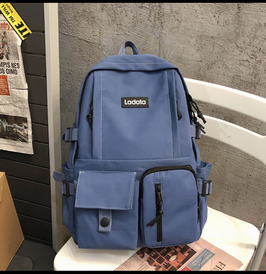2024 NEW KOREAN VERSION OF SIMPLE STUDENT SCHOOLBAG ANTI-THEFT ANTI-SEISMIC COLLEGE WIND BACKPACK COMPUTER BACKPACK