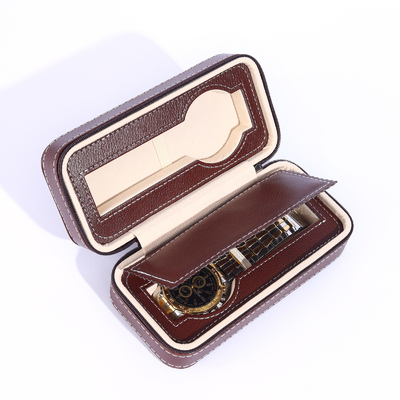 VINTAGE STYLE 8-BIT ELECTROMECHANICAL WATCH CASE FASHION ROUNDED CORNERS PERSONALITY WATCH DISPLAY ZIPPER BAG