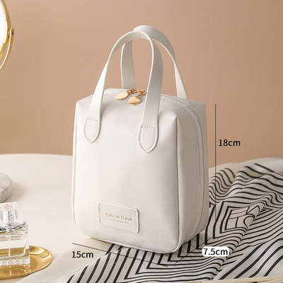 MAKEUP BAG 2023 NEW PORTABLE LARGE CAPACITY WATERPROOF TRAVEL PORTABLE TOILETRIES AND SKINCARE STORAGE BAG