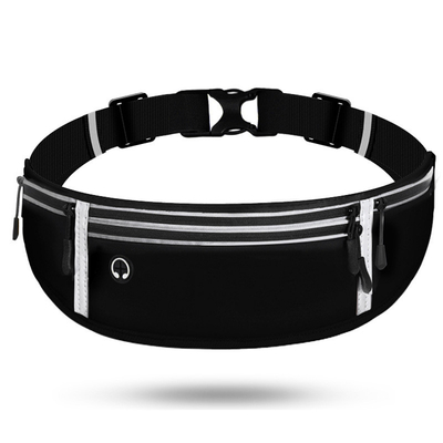 SPORTS FANNY PACK RUNNING MOBILE PHONE BAG MEN'S AND WOMEN'S MULTI-FUNCTIONAL OUTDOOR EQUIPMENT WATERPROOF INVISIBLE ULT