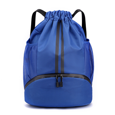 BUNDLE POCKET DRAWSTRING BACKPACK PORTABLE BASKETBALL BAG DRY WET SEPARATION SWIMMING BAG OUTDOOR SPORTS MULTI-FUNCTIONA