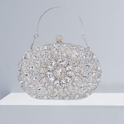 AMAZON DIAMOND-ENCRUSTED SUNFLOWER DINNER BAG WOMEN'S FASHION BANQUET CLUTCH ALL-MATCH DRESS EVENING BAG