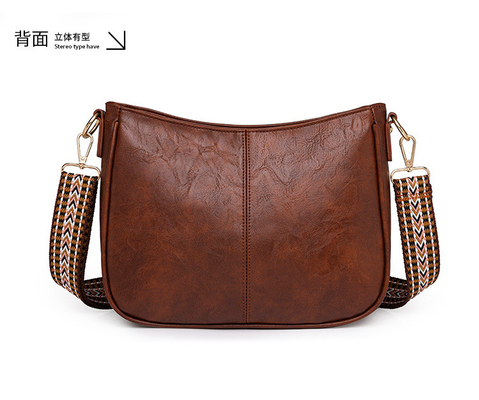 NEW SOFT BAG BAG WOMEN'S WORK COMMUTE UNDERARM BAG CASUAL WOMEN'S SHOULDER BAG LARGE CAPACITY RETRO CROSSBODY BAG