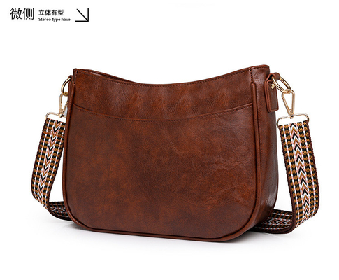 NEW SOFT BAG BAG WOMEN'S WORK COMMUTE UNDERARM BAG CASUAL WOMEN'S SHOULDER BAG LARGE CAPACITY RETRO CROSSBODY BAG