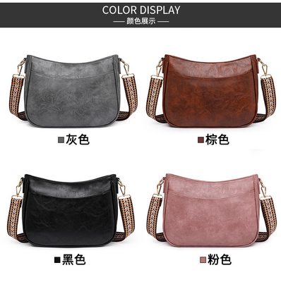 NEW SOFT BAG BAG WOMEN'S WORK COMMUTE UNDERARM BAG CASUAL WOMEN'S SHOULDER BAG LARGE CAPACITY RETRO CROSSBODY BAG