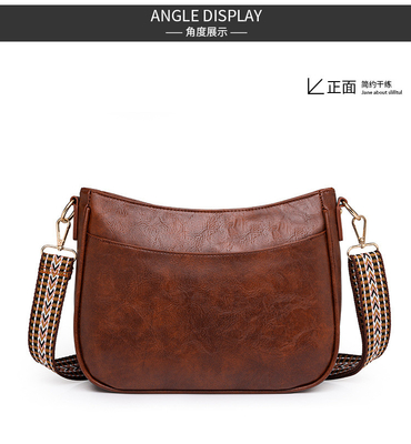NEW SOFT BAG BAG WOMEN'S WORK COMMUTE UNDERARM BAG CASUAL WOMEN'S SHOULDER BAG LARGE CAPACITY RETRO CROSSBODY BAG