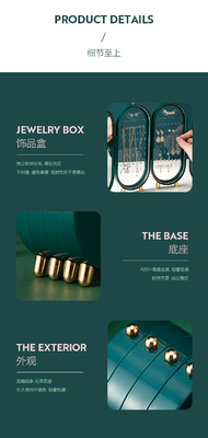 SCREEN JEWELRY STORAGE BOX EARRINGS STUDS EARRINGS NECKLACE HAND JEWELRY BOX HOME MULTIFUNCTIONAL FOLDING PORTABLE