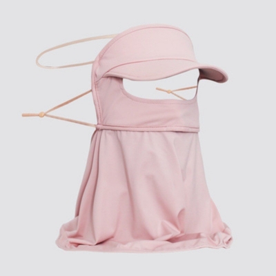 THE INTERNET CELEBRITY EXPLOSION COVERS THE WHOLE FACE TO PREVENT ULTRAVIOLET LIGHT WOMEN'S SUMMER THIN FACE MASK WITH A
