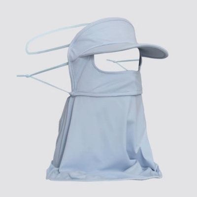 THE INTERNET CELEBRITY EXPLOSION COVERS THE WHOLE FACE TO PREVENT ULTRAVIOLET LIGHT WOMEN'S SUMMER THIN FACE MASK WITH A