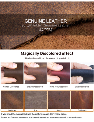 CROSS-BORDER RETRO CRAZY HORSE LEATHER WATCH BAG CONVENIENT CREATIVE LEATHER WATCH STORAGE HOLSTER