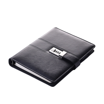 A5 CODE BOOK NOTEBOOK WITH LOCKING LEDGER CARD CARD CODE BOOK LOOSE-LEAF SECRET DIARY