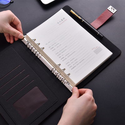 A5 CODE BOOK NOTEBOOK WITH LOCKING LEDGER CARD CARD CODE BOOK LOOSE-LEAF SECRET DIARY
