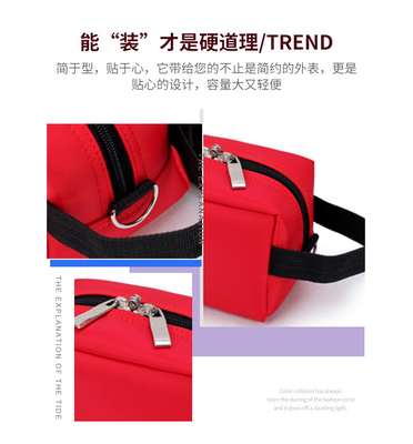 THICKENED CANVAS SEAL BAG MULTI-FUNCTIONAL FINANCE BANK SEAL BAG BILL PORTABLE ZIPPER BAG NETWORK CERTIFICATE BAG