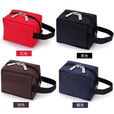 THICKENED CANVAS SEAL BAG MULTI-FUNCTIONAL FINANCE BANK SEAL BAG BILL PORTABLE ZIPPER BAG NETWORK CERTIFICATE BAG