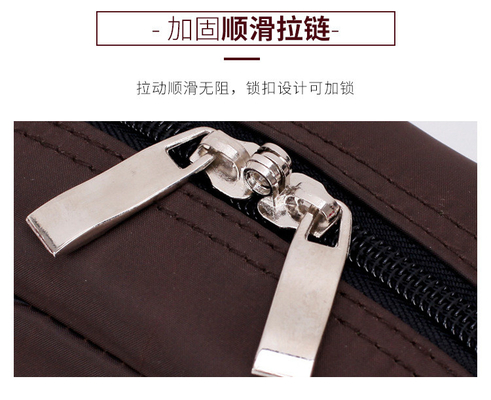 THICKENED CANVAS SEAL BAG MULTI-FUNCTIONAL FINANCE BANK SEAL BAG BILL PORTABLE ZIPPER BAG NETWORK CERTIFICATE BAG