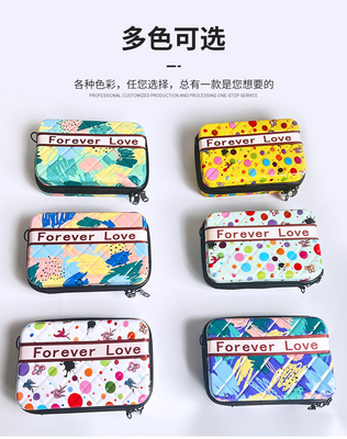 ASB+PC MATERIAL PORTABLE HARD SHELL MAKEUP BAG ONE SHOULDER PORTABLE STORAGE BAG WITH HAND GIFT BOX FESTIVAL ANNUAL MEET